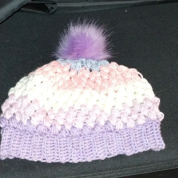 Homemade crochet Slouchy Beanie - Picture 2 of 3